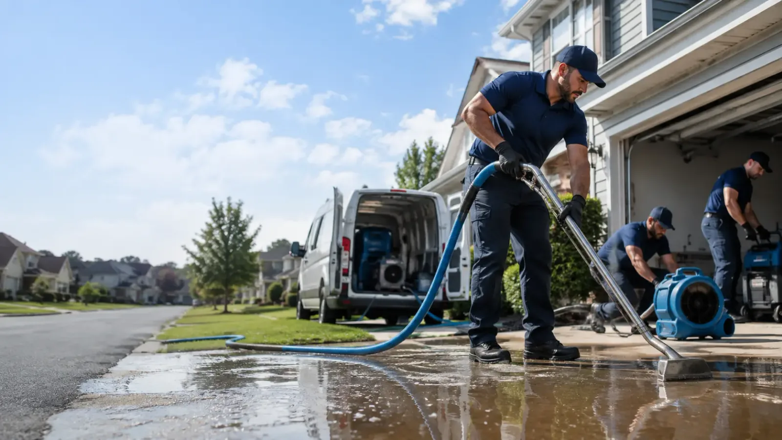 Flood Damage Restoration in Hollister, OK